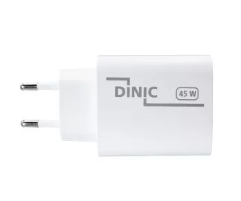 DINIC USB C laadija / toiteallikas 45W kiirlaadija Power Delivery 3.0, PPS tehnoloogia